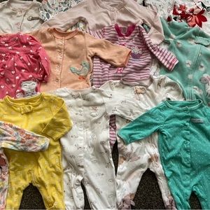 0-3 months and 3 months girl lot